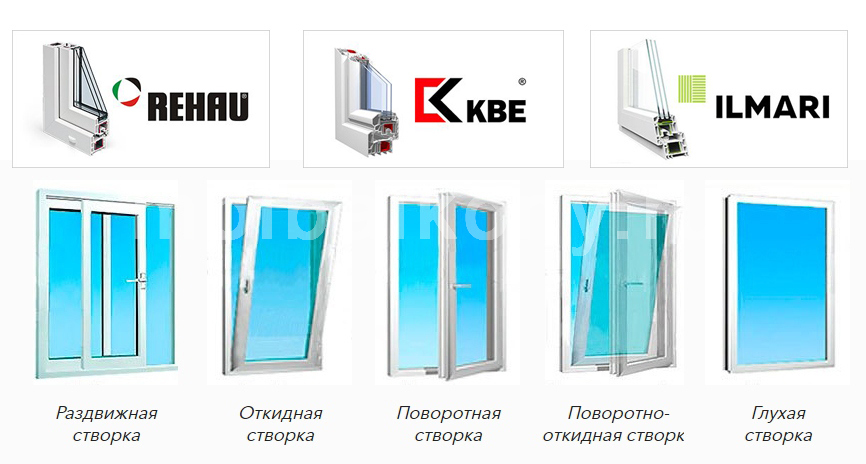 остекление балконов и лоджий профилем KBE, REHAU, ILMARI   - «Мои Балконы» -   